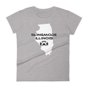 Slingmode State Design Women's T-Shirt (Illinois)