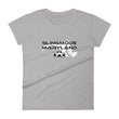 Load image into Gallery viewer, Slingmode State Design Women's T-Shirt (Maryland)