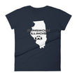 Load image into Gallery viewer, Slingmode State Design Women's T-Shirt (Illinois)