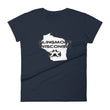 Load image into Gallery viewer, Slingmode State Design Women's T-Shirt (Wisconsin)