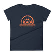 Load image into Gallery viewer, Slingmode Official Logo Women's T-Shirt (Nuclear Sunset Orange)