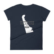 Load image into Gallery viewer, Slingmode State Design Women's T-Shirt (Delaware)