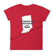 Load image into Gallery viewer, Slingmode State Design Women's T-Shirt (Indiana)