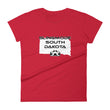 Load image into Gallery viewer, Slingmode State Design Women's T-Shirt (South Dakota)