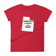 Load image into Gallery viewer, Slingmode State Design Women's T-Shirt (Utah)
