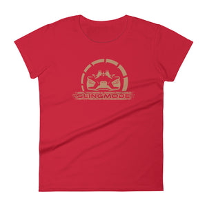 Slingmode Official Logo Women's T-Shirt (Gold)