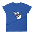 Load image into Gallery viewer, Slingmode State Design Women's T-Shirt (Michigan)