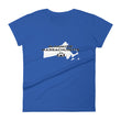 Load image into Gallery viewer, Slingmode State Design Women's T-Shirt (Massachusetts)