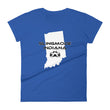 Load image into Gallery viewer, Slingmode State Design Women's T-Shirt (Indiana)