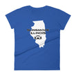 Load image into Gallery viewer, Slingmode State Design Women's T-Shirt (Illinois)
