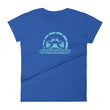 Load image into Gallery viewer, Slingmode Official Logo Women's T-Shirt (Pacific Teal Fade)