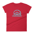 Load image into Gallery viewer, Slingmode Official Logo Women's T-Shirt (Pacific Teal Fade)