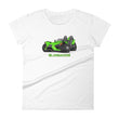 Load image into Gallery viewer, Slingmode Caricature Women's T-Shirt 2019 (SL Icon Envy Green)