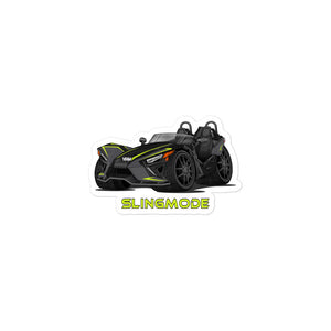 Slingmode Stickers | 2023 SLR Lime Shadow Polaris Slingshot®
