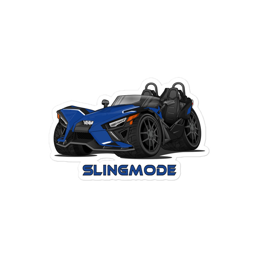 Slingmode Stickers | 2023 SLR Cobalt Clue Fade Polaris Slingshot®
