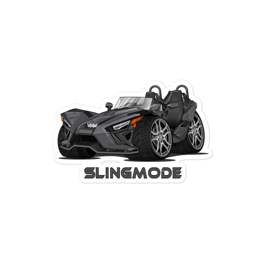 Slingmode Stickers | 2023 SL Storm Gray Polaris Slingshot®