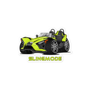 Slingmode Stickers | 2023 SL Neon Lime Polaris Slingshot®
