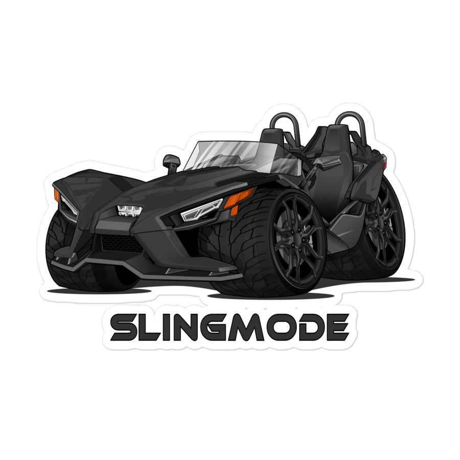 Slingmode Stickers | 2023 S Jet Black Polaris Slingshot®
