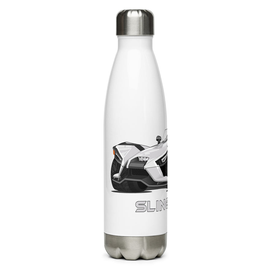 Slingmode Caricature Stainless Steel Water Bottle 2023 (S Moonlight White)