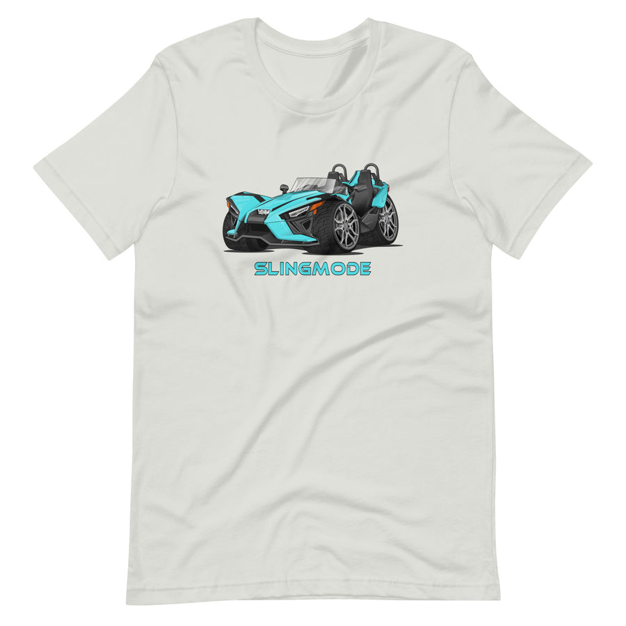 Men's Slingmode Caricature T-Shirt 2023 (SL Pacific Teal)