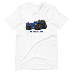 Men's Slingmode Caricature T-Shirt 2023 (SLR Cobalt Blue Fade)