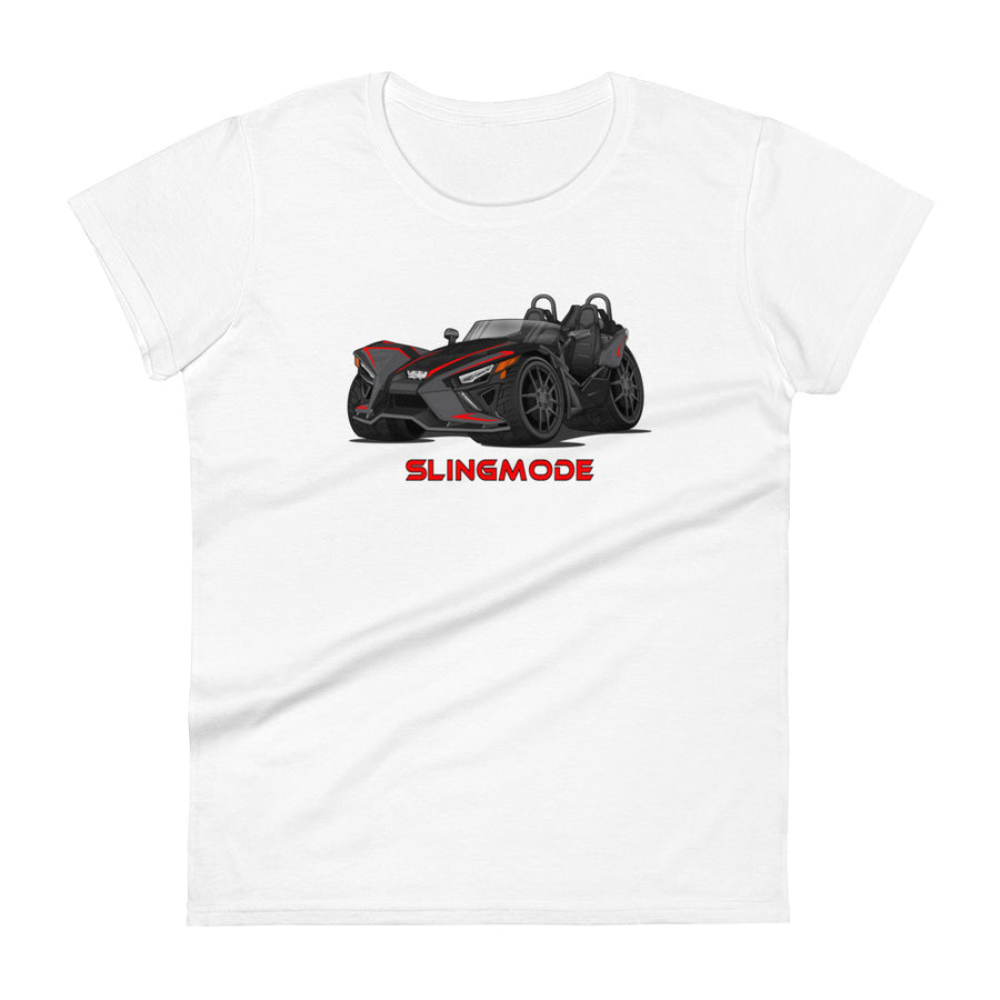 Women's Slingmode Caricature T-Shirt 2023 (SLR Red Shadow)