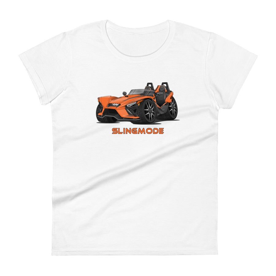 Women's Slingmode Caricature T-Shirt 2023 (R Desert Sky)