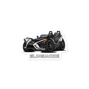 Slingmode Stickers | 2017 SLR Turbo Silver Polaris Slingshot®