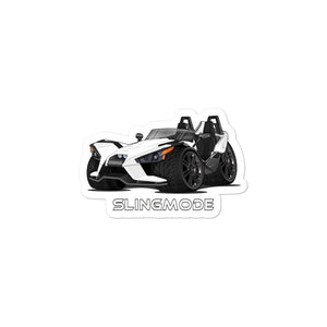 Slingmode Stickers | 2019 S White Lightning Polaris Slingshot®