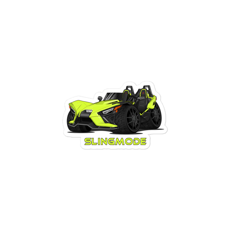 Slingmode Stickers | 2021 R Neon Fade Polaris Slingshot®