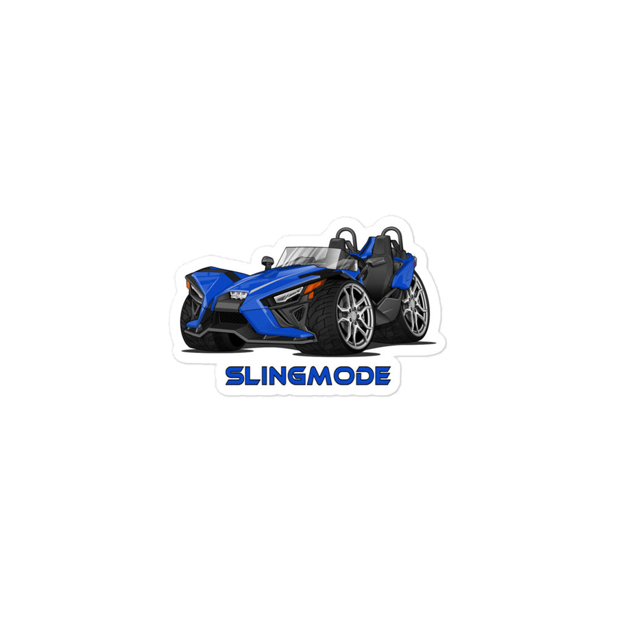 Slingmode Stickers | 2022 SL Ultra Blue Polaris Slingshot®