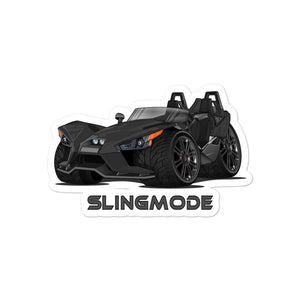 Slingmode Stickers | 2017 Base Gloss Black Polaris Slingshot®