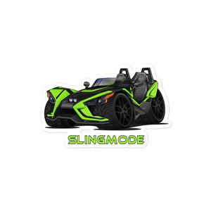 Slingmode Stickers | 2019 SLR Icon Envy Green Polaris Slingshot®