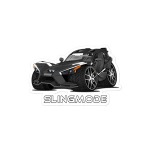Slingmode Stickers | 2019 GT Black Crystal Polaris Slingshot®