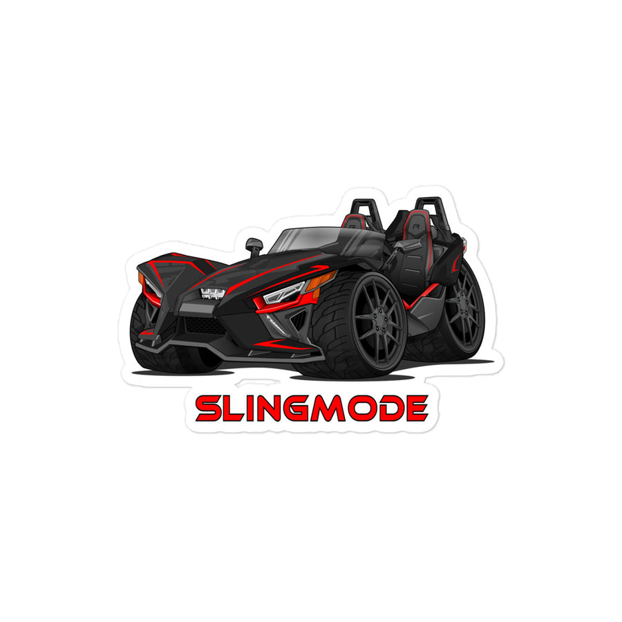 Slingmode Stickers | 2020 R Stealth Black Polaris Slingshot®
