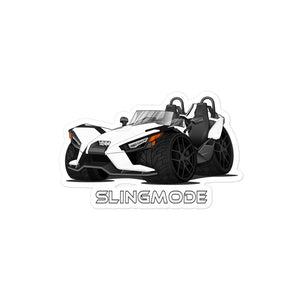 Slingmode Stickers | 2021 S White Lightning Polaris Slingshot®
