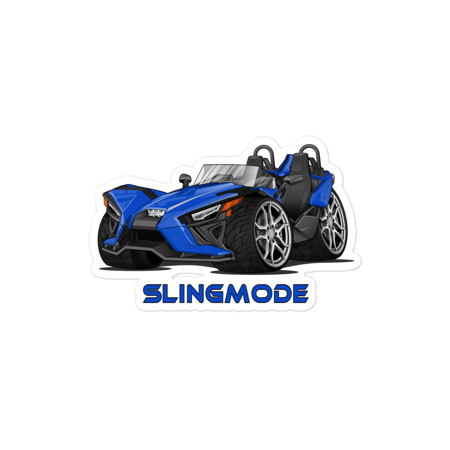 Slingmode Stickers | 2022 SL Ultra Blue Polaris Slingshot®