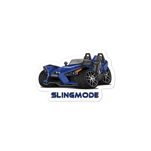 Slingmode Stickers | 2018 SL Navy Blue Polaris Slingshot®