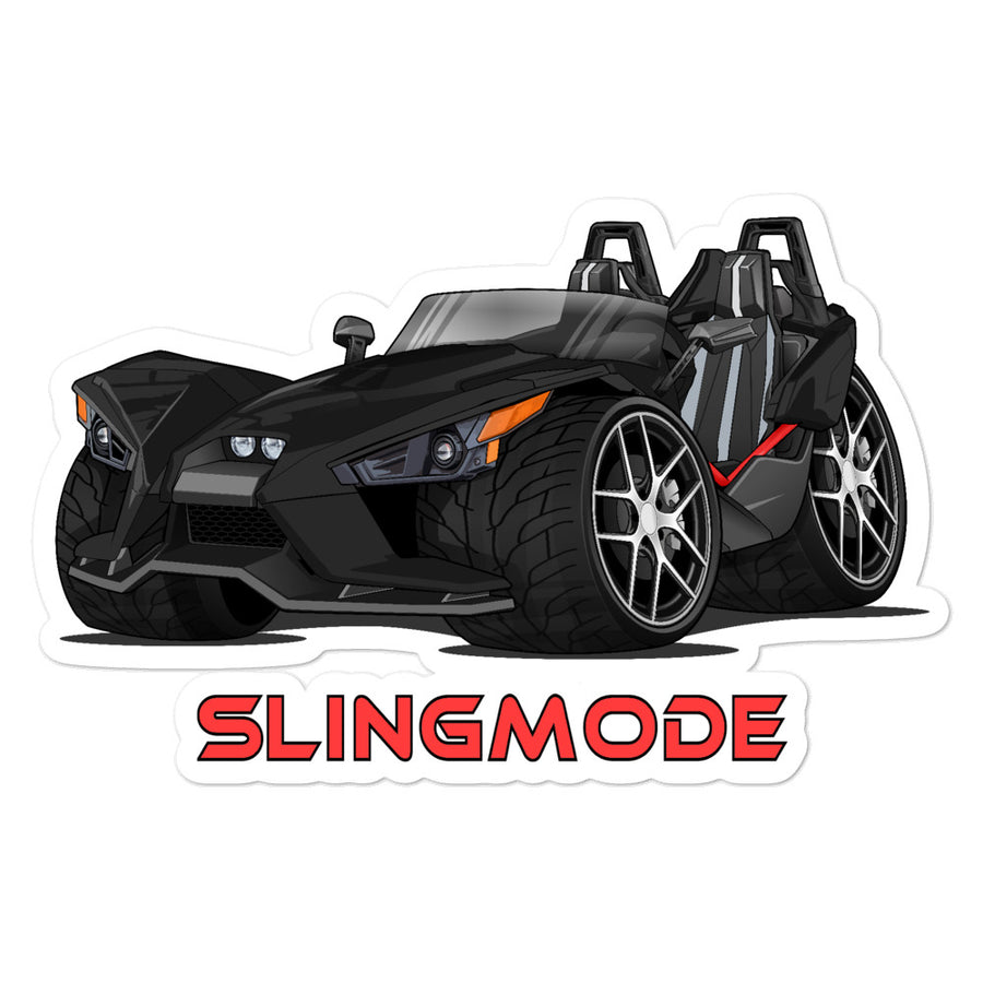 Slingmode Stickers | 2016 SL LE Black Pearl Polaris Slingshot®
