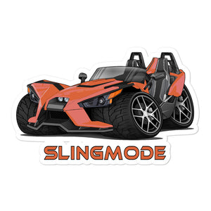 Slingmode Stickers | 2018 SL Icon Zion Orange