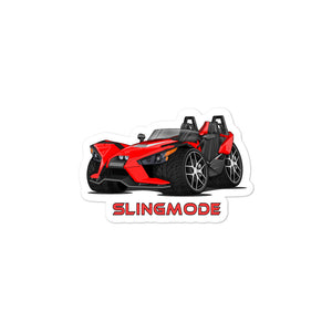 Slingmode Stickers | 2016.5 SL Red Pearl Polaris Slingshot®