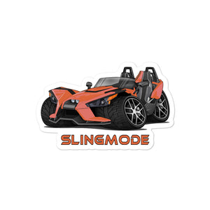Slingmode Stickers | 2018 SL Icon Zion Orange