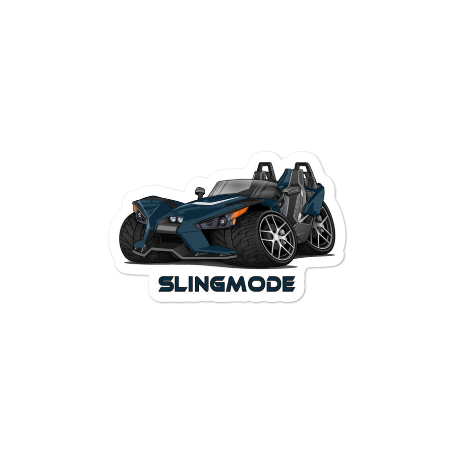 Slingmode Stickers | 2019 SL Orion Blue Polaris Slingshot®