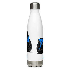 Slingmode Caricature Stainless Steel Water Bottle 2018 (SLR Electric Blue)