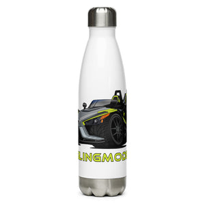 Slingmode Caricature Stainless Steel Water Bottle 2018 (SLR LE Ghost Gray Lime Squeeze)