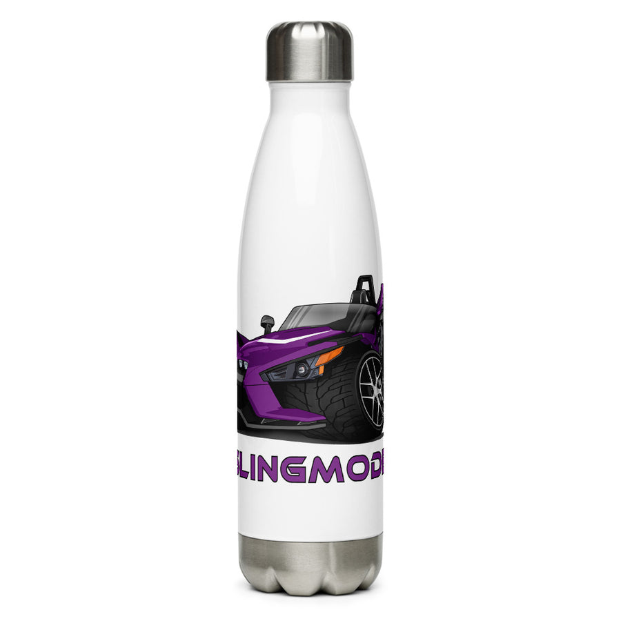 Slingmode Caricature Stainless Steel Water Bottle 2018 (SL Icon Midnight Purple)