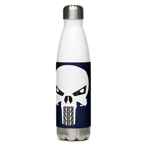 Slingmode Skull Stainless Steel Water Bottle (2015-2019 Navy Blue)
