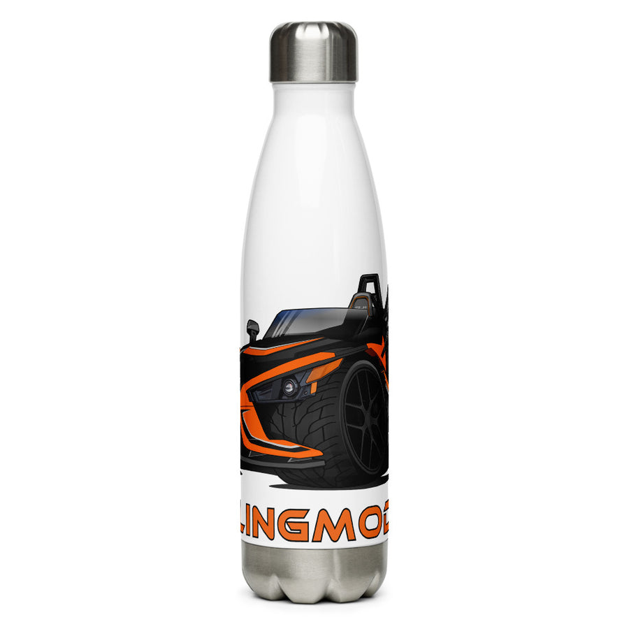 Slingmode Caricature Stainless Steel Water Bottle 2019 (SLR Afterburner Orange)