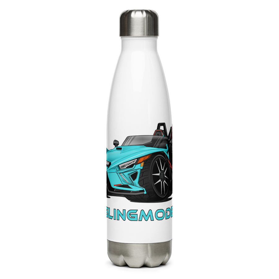 Slingmode Caricature Stainless Steel Water Bottle 2022 (R Pacific Teal Fade)