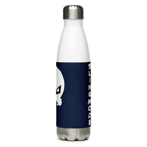 Slingmode Skull Stainless Steel Water Bottle (2015-2019 Navy Blue)